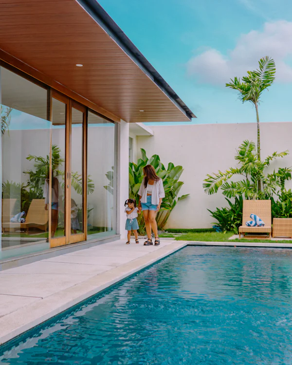 Slow villa afternoons