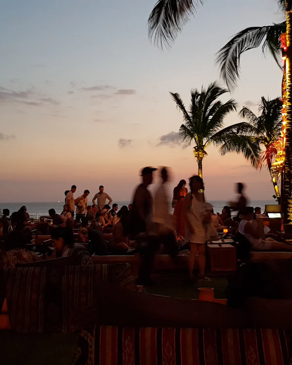 Sunset beach clubs